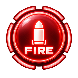 Red FIRE button